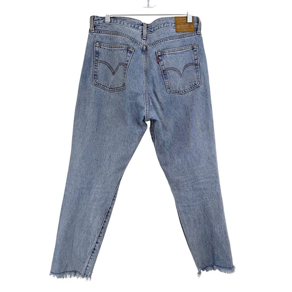 Levi's PREMIUM Wedgie ICON Jeans High Rise SHUT UP Wash WOMEN 30 - Picture 9 of 15